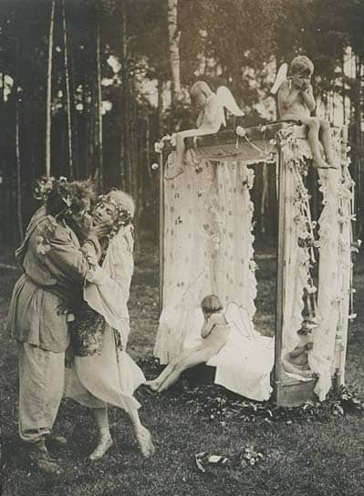 Abb. 1: Filmbild aus Rübezahls Hochzeit (Paul Wegener, 1916). Quelle: DIF/Nachlass Paul Wegener-Sammlung Kai Möller