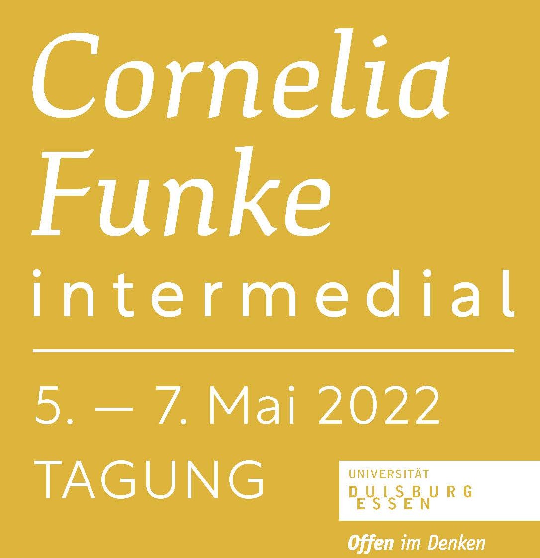 Tagung: Cornelia Funke Intermedial