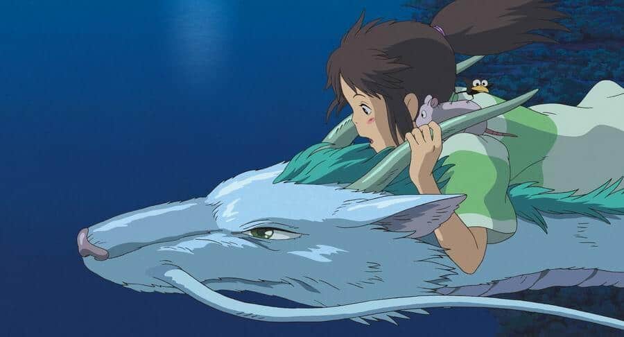 Abb. 3: Screenshot aus Chihiros Reise ins Zauberland (2001). Verleih: Universum Anime.