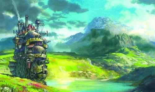 Abb. 1: Screenshot aus Das wandelnde Schloss (2004). Verleih: Universum Anime.