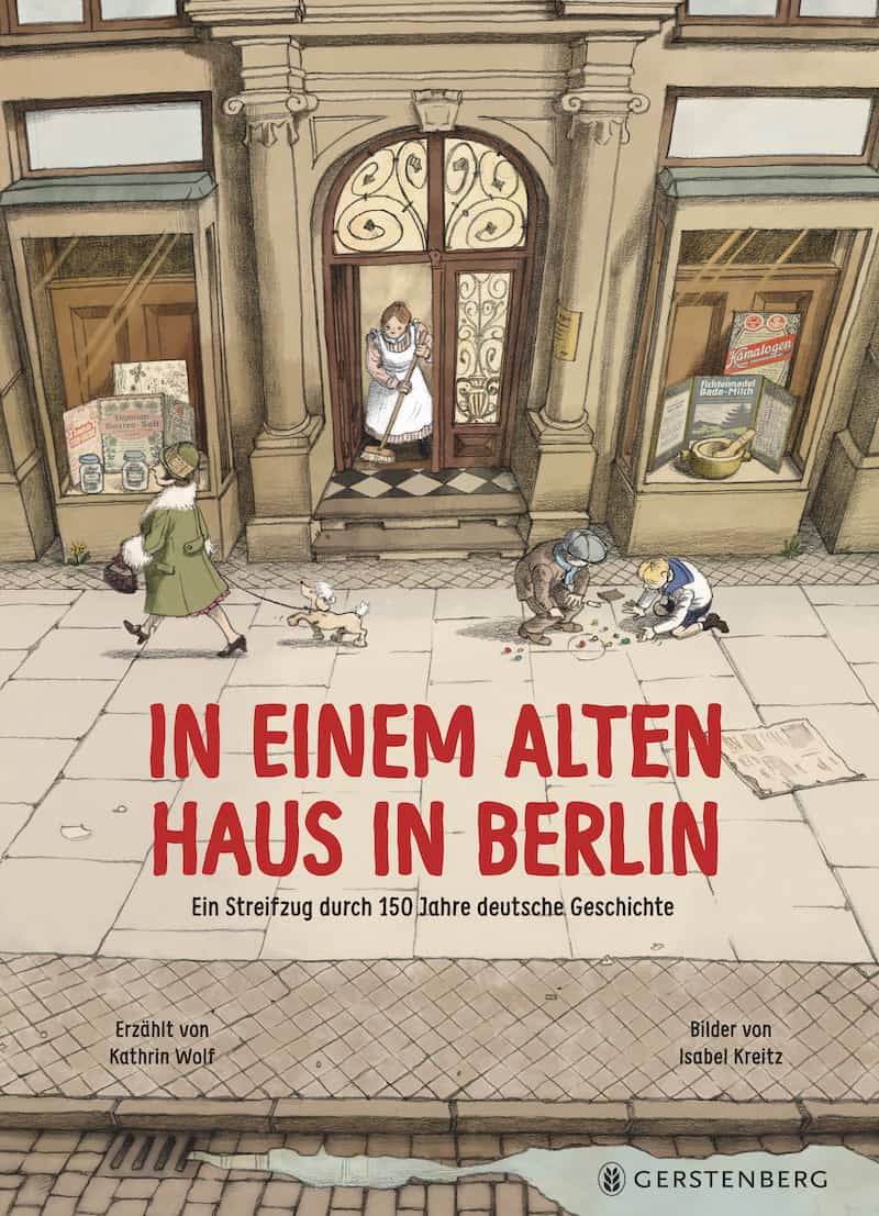 Abb. 1: Cover zu In einem alten Haus in Berlin. Gerstenberg-Verlag